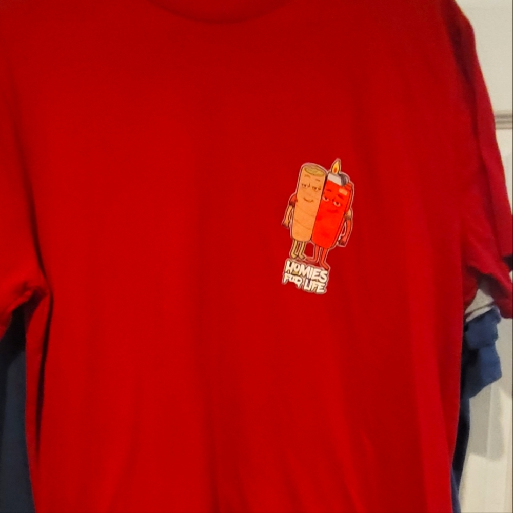 Mens cannabis tshirt